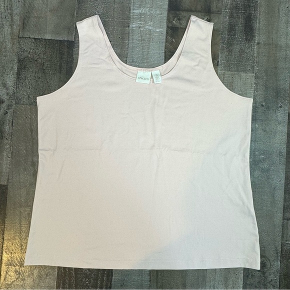 Chico’s Blush Pink Tank Top size 3 - XL - Picture 8 of 8